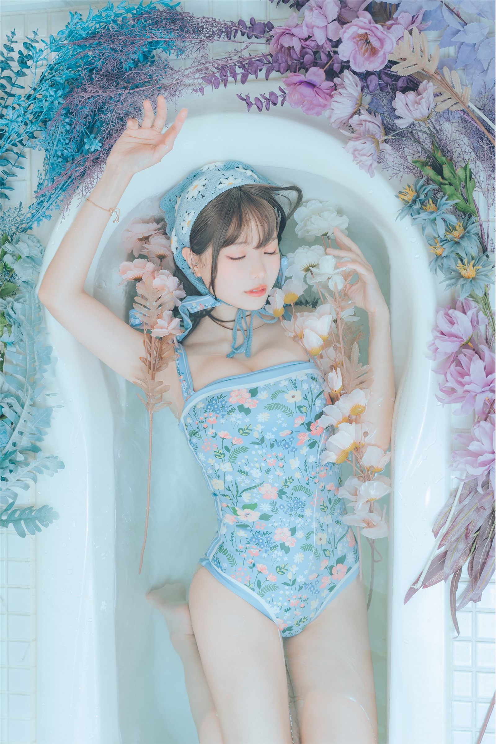 ElyEE Sub Vol.125 2023 August D-Vintage Aqua Blossom(19)